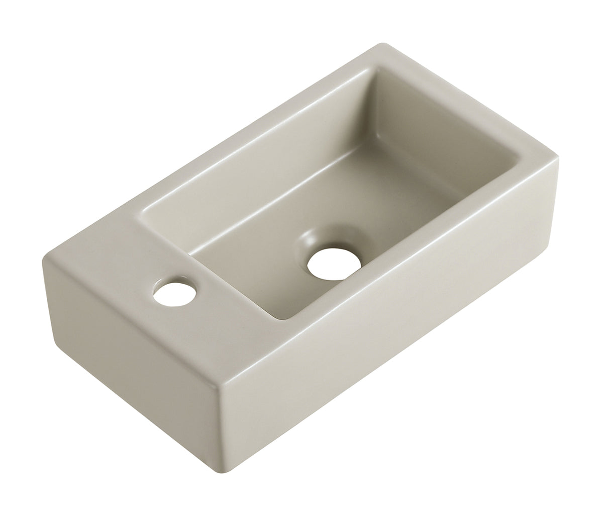 Eaurhea m fontein links 40 x 22 x 11 cm keramiek beige