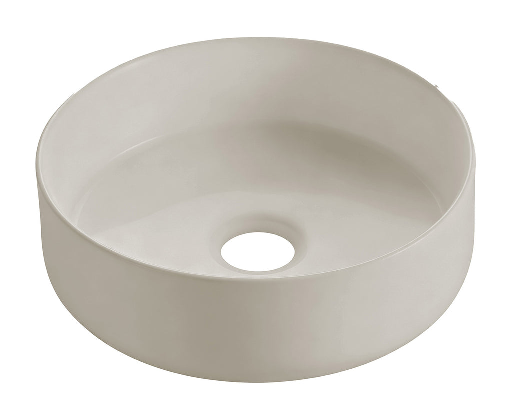 Eaucolosso waskom rond 36 x 12 cm keramiek beige