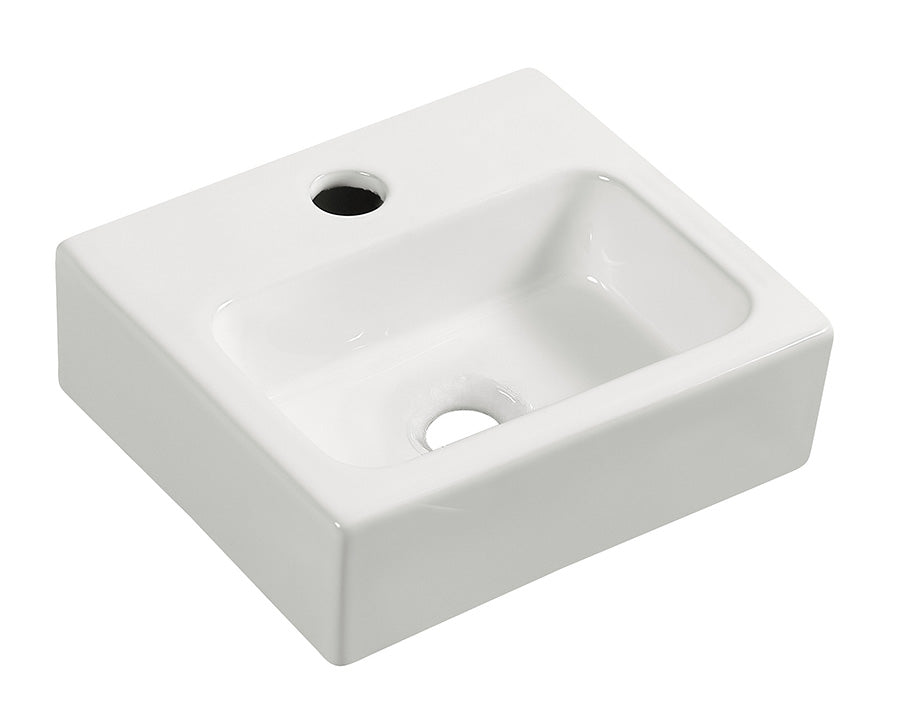 Eauleto mini fontein 28 x 24, 5 x 9 cm keramiek glans wit