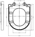Eauvesta junior toiletzitting softclose en quick release glans wit