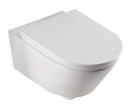 Eaumetro wandcloset met toiletzitting softclose en quick release glans wit