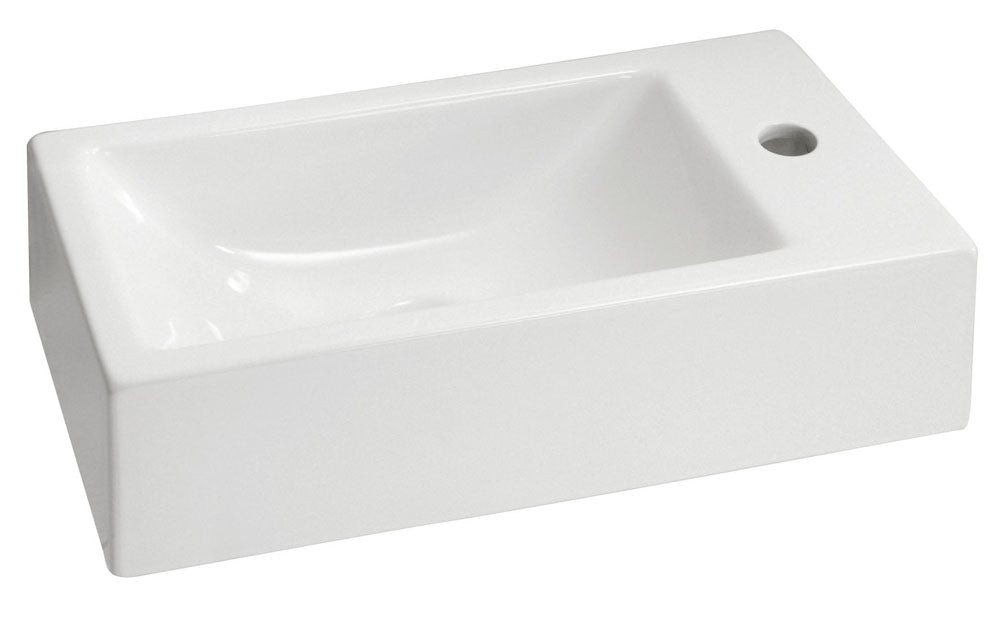 Eaumetis fontein 50 x 30 x 13 cm keramiek glans wit