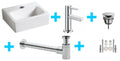 Eauone-pack leto fontein + amador toiletkraan chroom