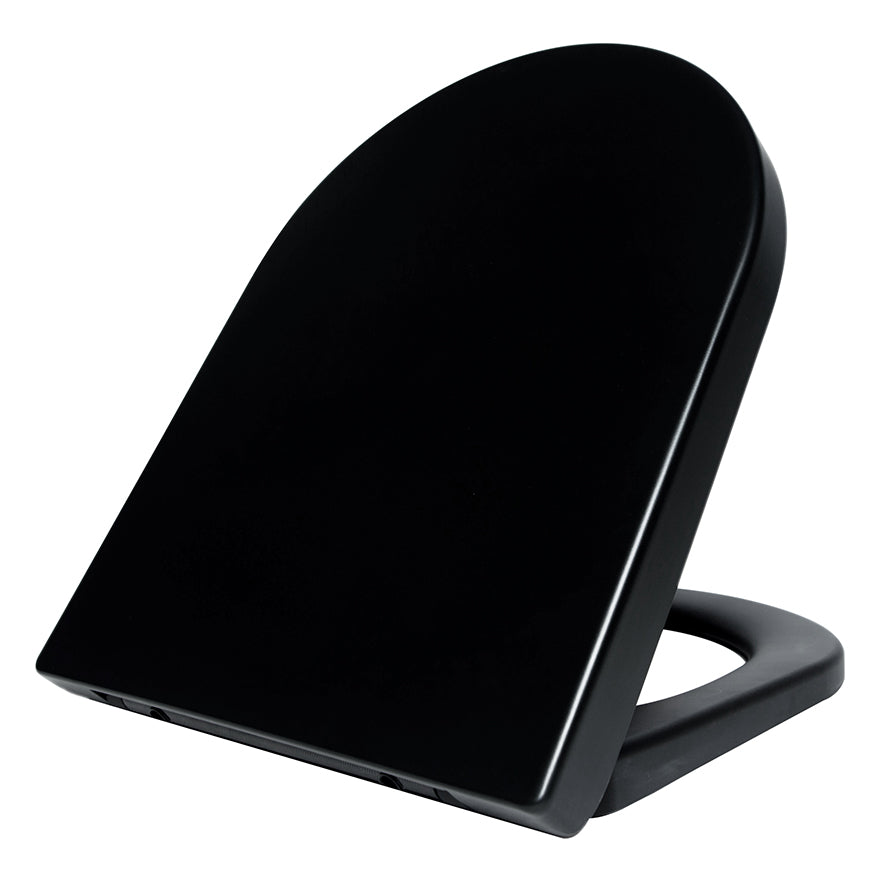 Eauvesta toiletzitting softclose en quick release mat zwart