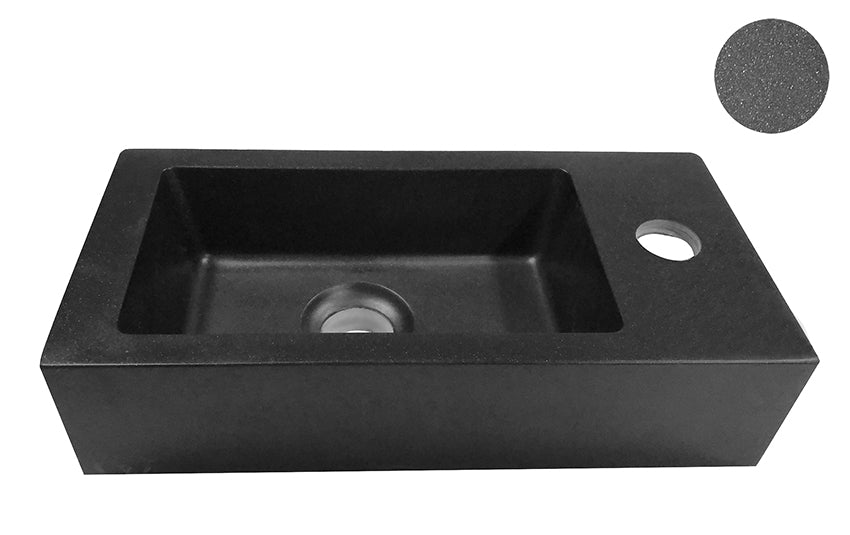 Eaurhea s mini fontein rechts 36,5 x 18 x 9 cm quartz