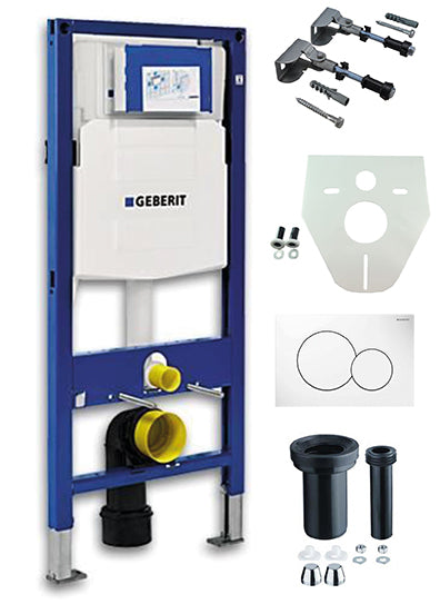 Eaugeberit UP-320 inbouwreservoir + Sigma-01 drukplaat wit