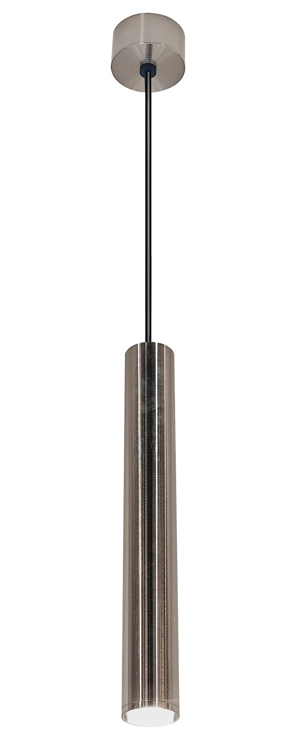 Eauoriona hanglamp dimbaar ip44 geborsteld staal