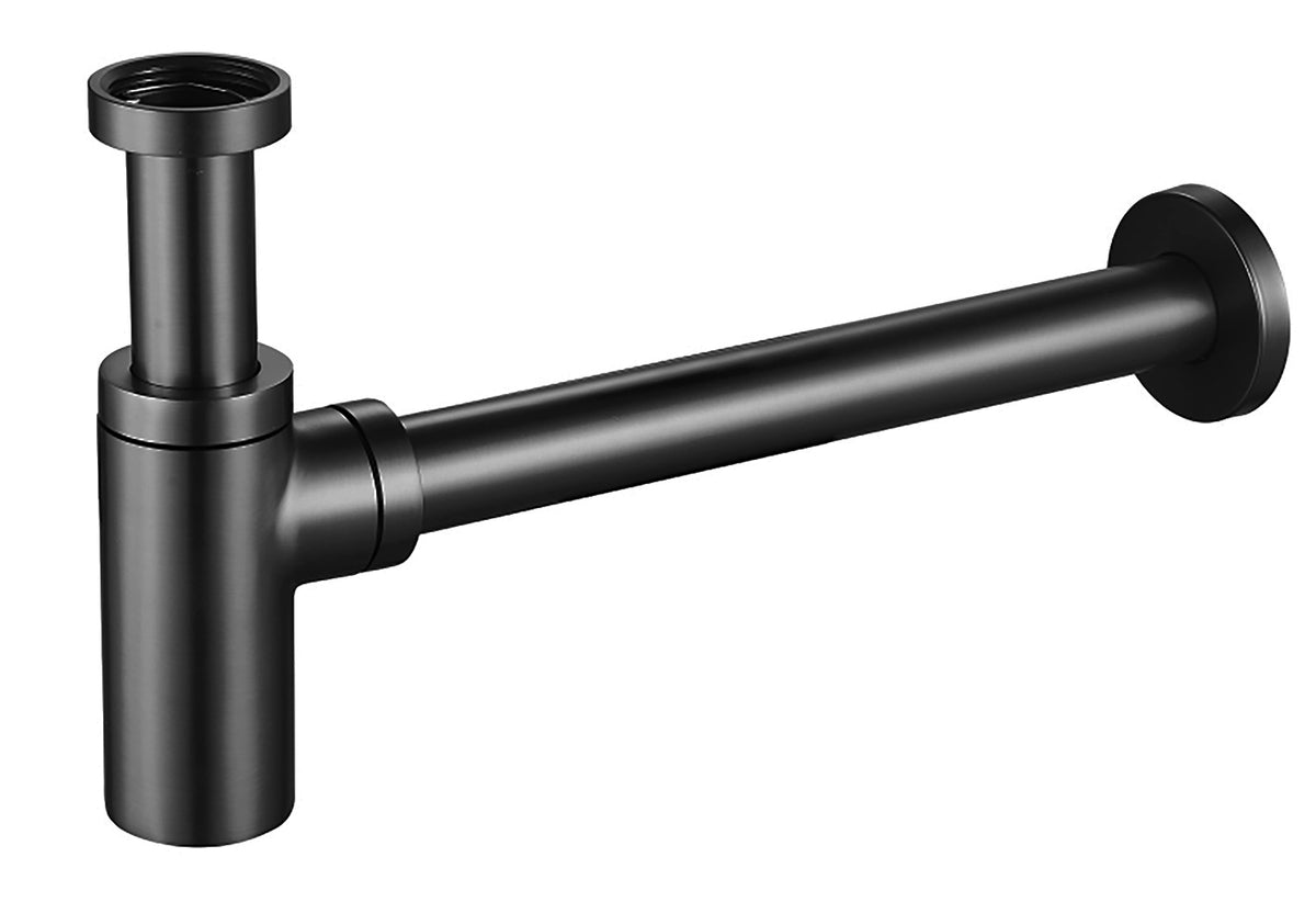 Eauunimatch wastafelsifon 5/4" x 32 mm gunmetal