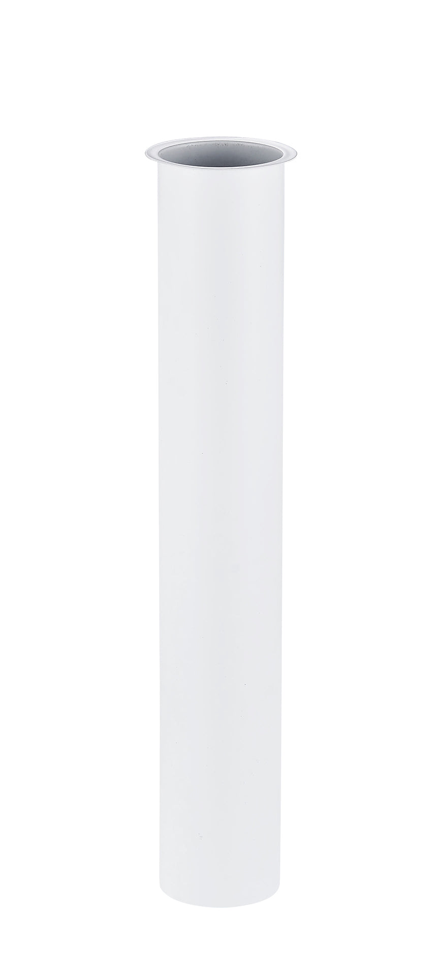Eauunimatch sifon verlengbuis 20 cm met kraag mat wit