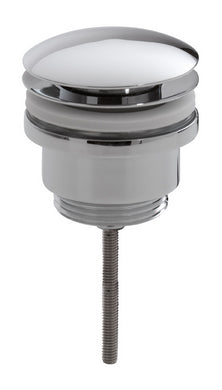 Eauunimatch clickwaste afvoerplug 5/4" chroom