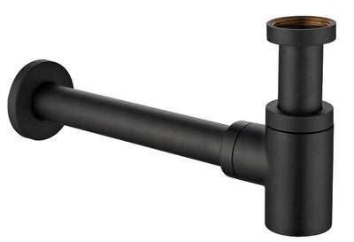 Eauunimatch fonteinsifon 5/4" x 32 mm mat zwart