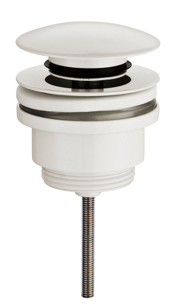 Eauunimatch clickwaste afvoerplug 5/4" mat wit