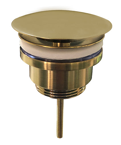 Eauunimatch open afvoerplug 5/4'' geborsteld messing pvd