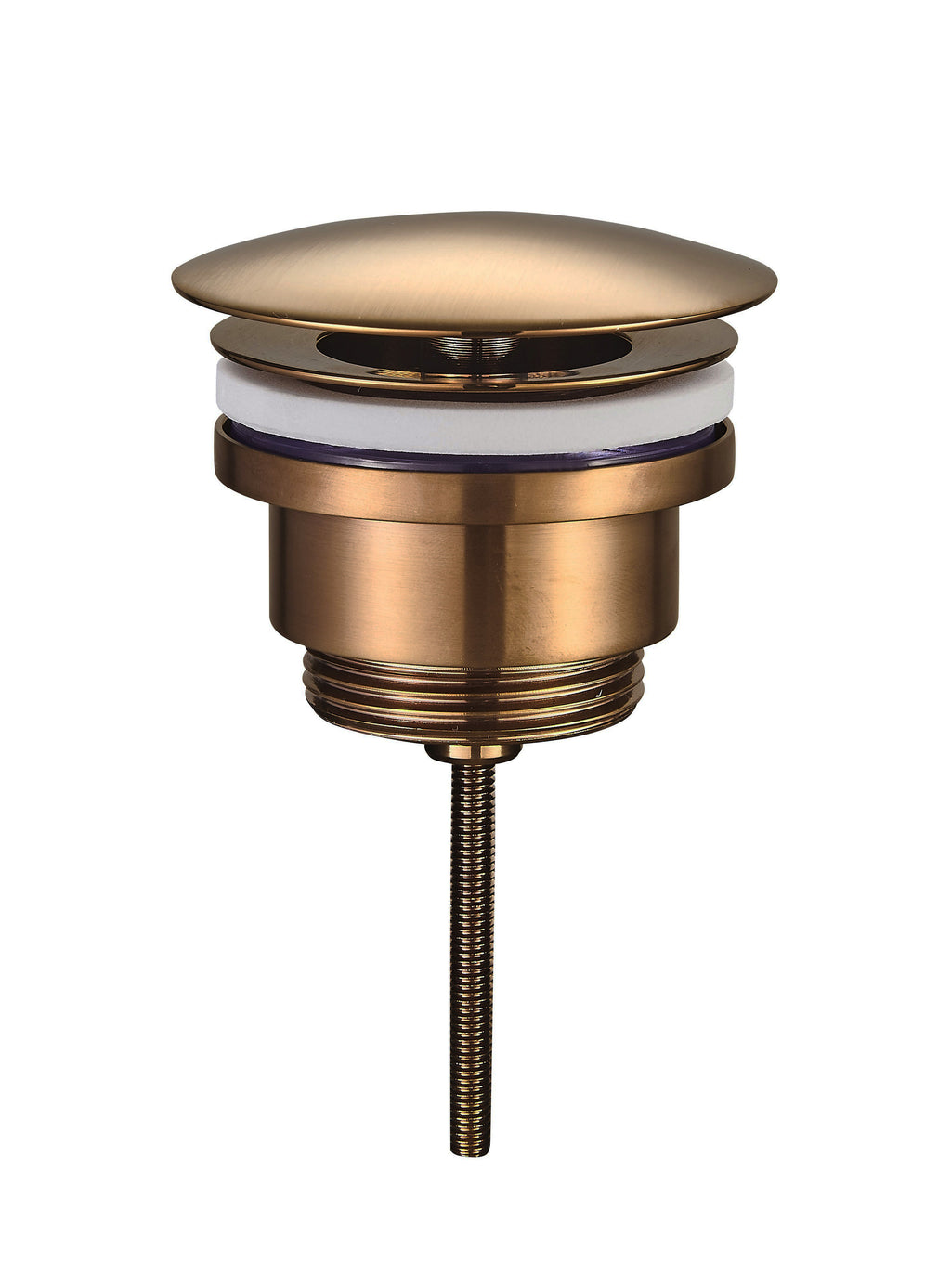 Eauunimatch open afvoerplug 5/4'' geborsteld brons koper pvd