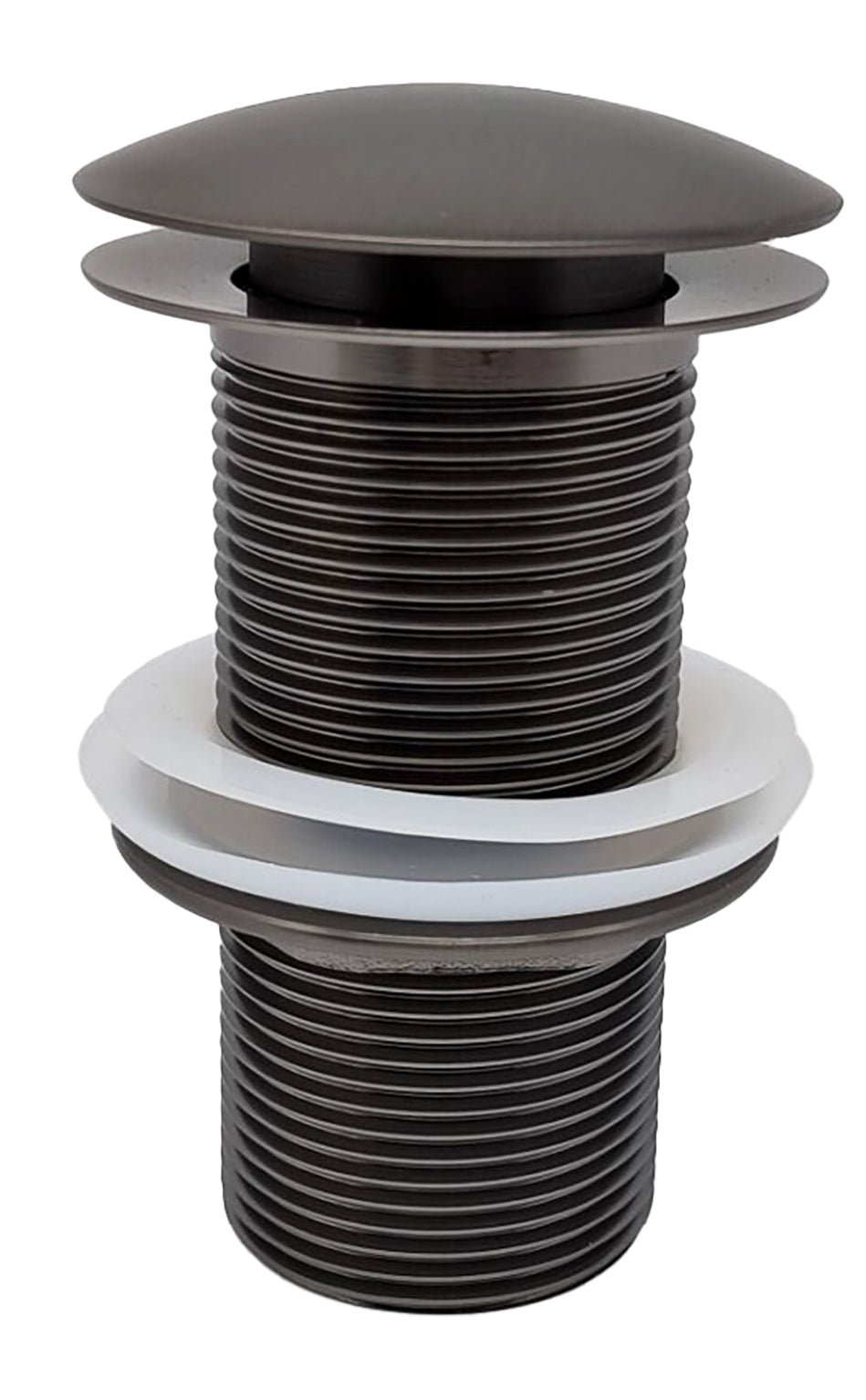 Eauunimatch clickwaste afvoerplug verlengd 5/4" gunmetal