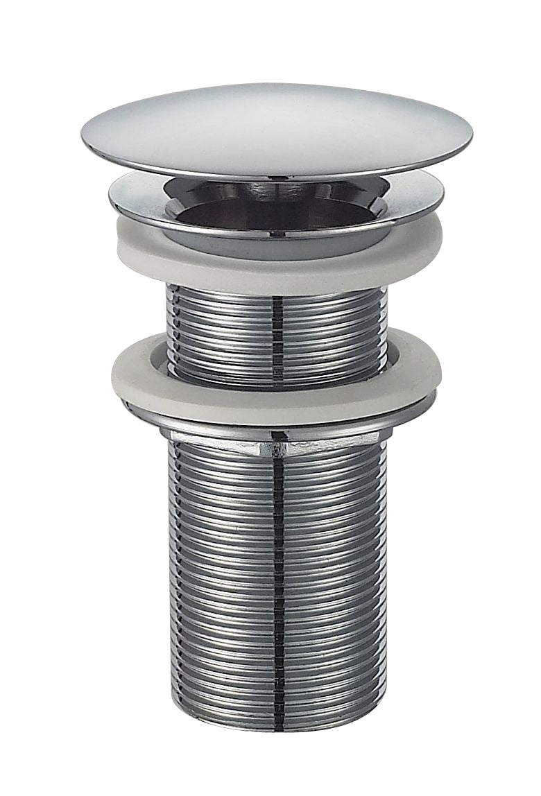 Eauunimatch open afvoerplug verlengd 5/4" chroom