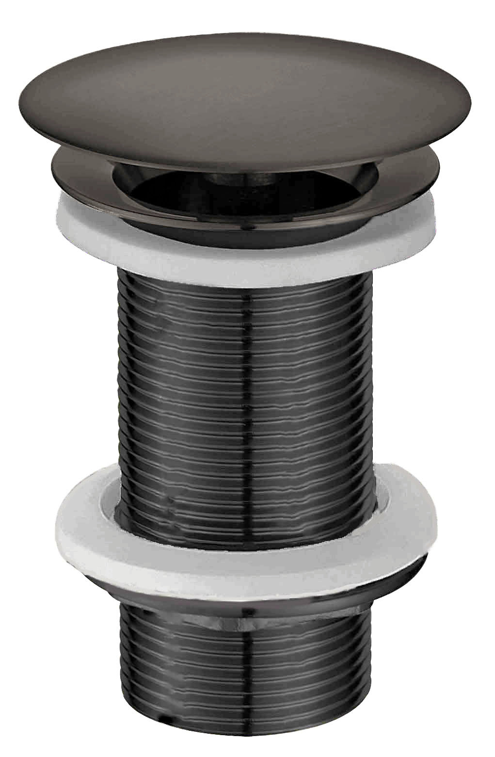 Eauunimatch open afvoerplug verlengd 5/4" gunmetal