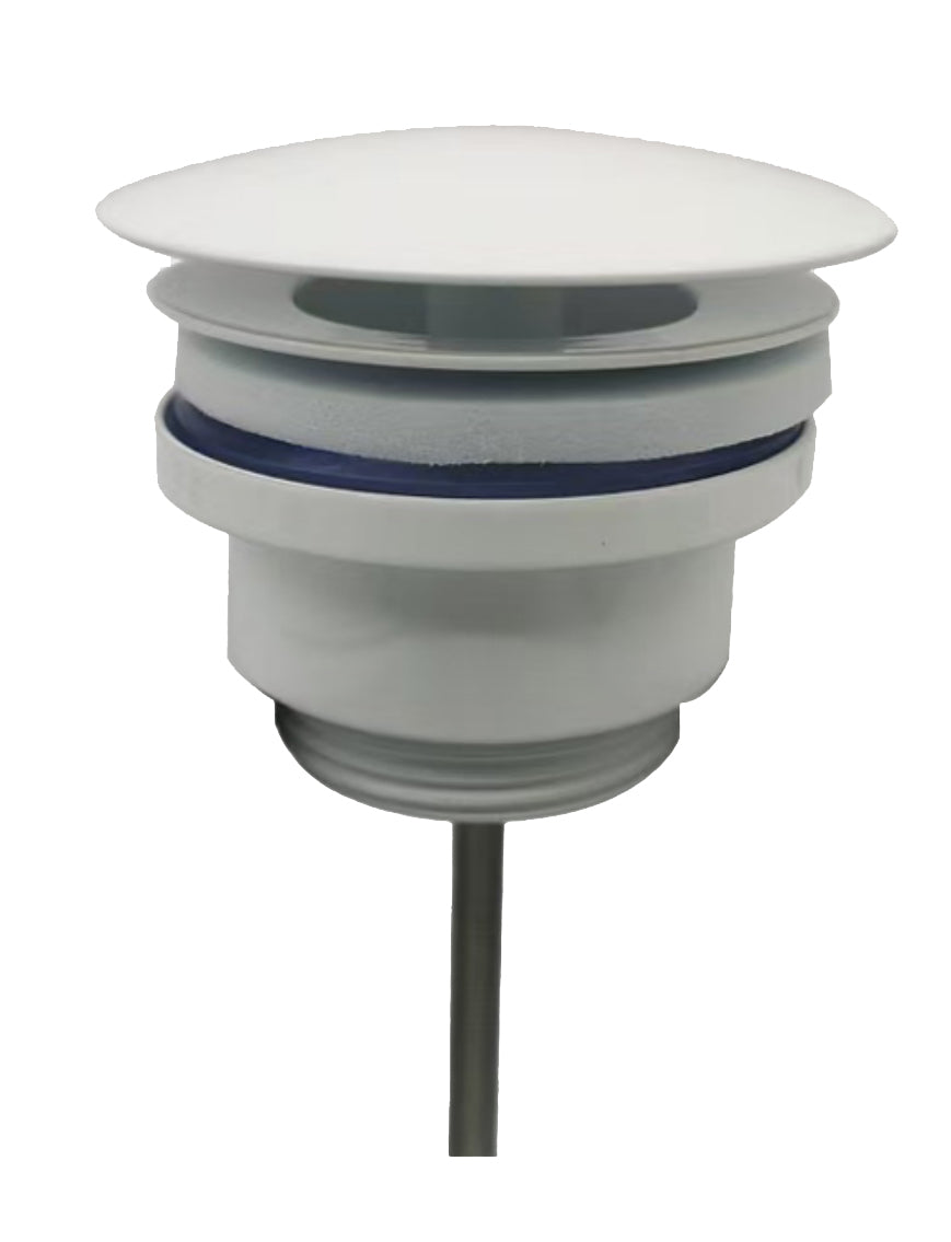 Eauunimatch open afvoerplug 5/4''mat wit