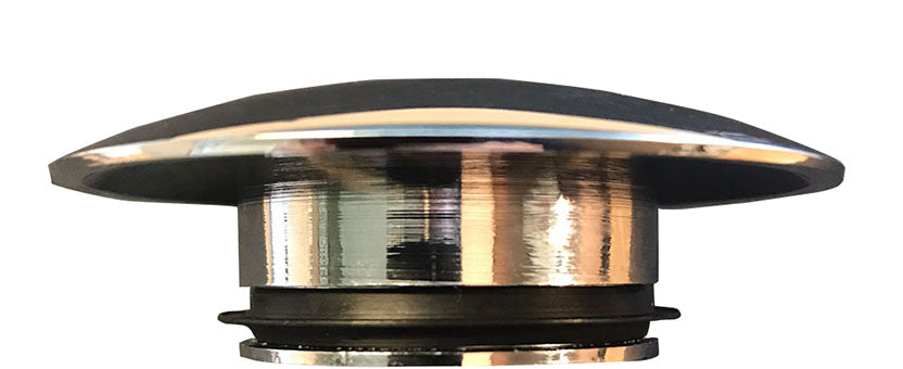 Eauunimatch afdekkap voor clickwaste afvoerplug 5/4" chroom