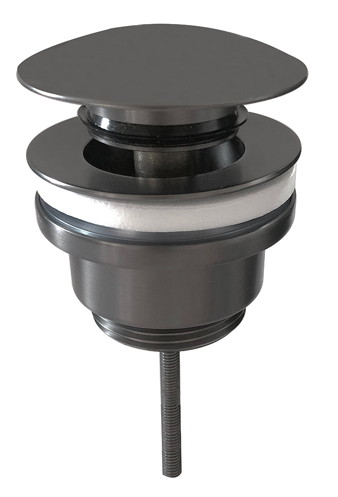 Eauunimatch clickwaste afvoerplug 5/4" gunmetal