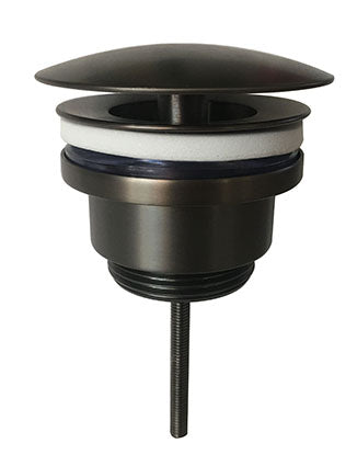 Eauunimatch open afvoerplug 5/4'' gunmetal