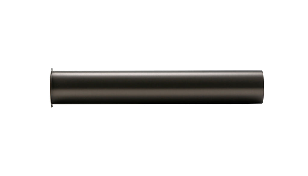Eauunimatch sifon verlengbuis 20 cm met kraag gunmetal
