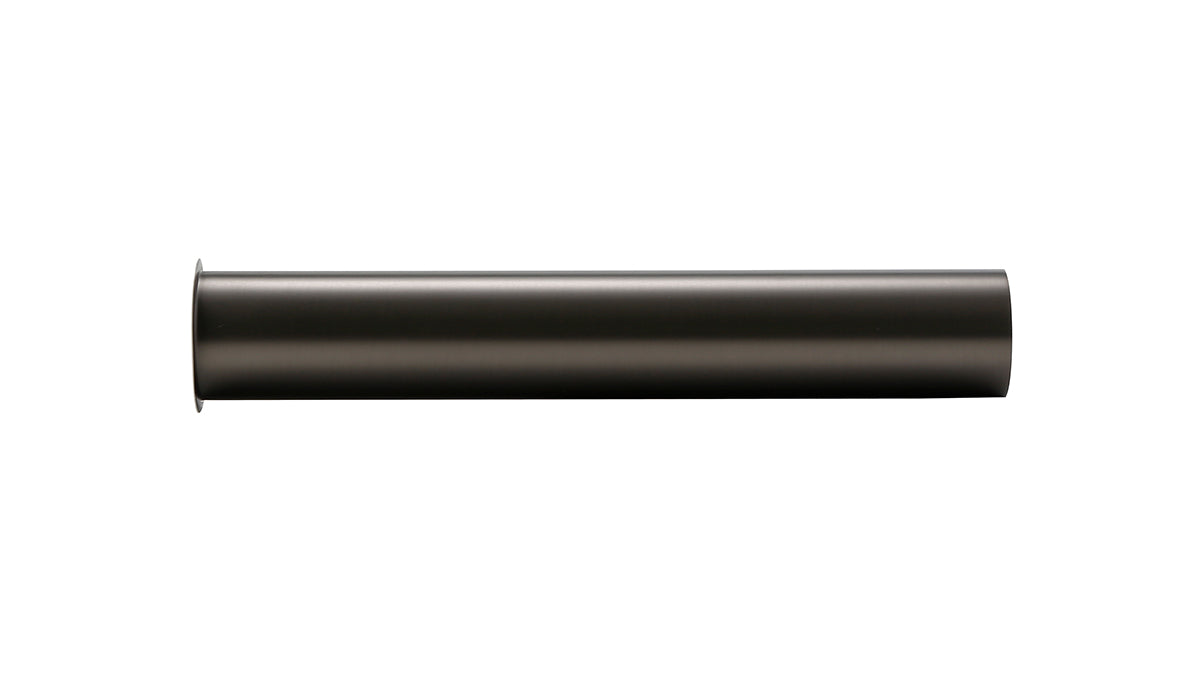 Eauunimatch sifon verlengbuis 20 cm met kraag gunmetal