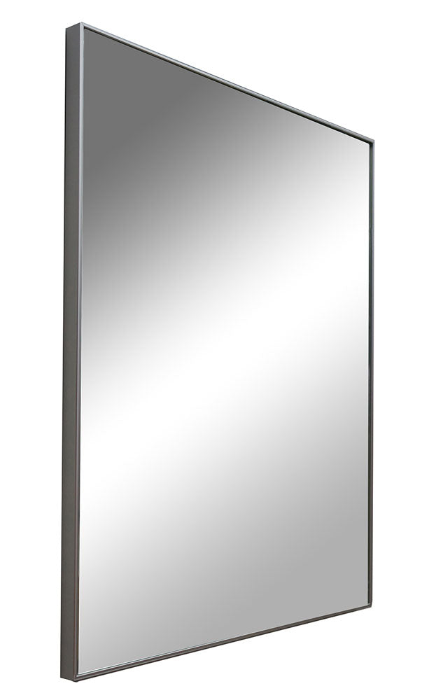 Eaufina spiegel rechthoek met lijst 50 x 60 x 2.1 cm aluminium