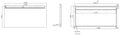 Eautigris spiegel rechthoek met led en stopcontact 160 x 80 cm