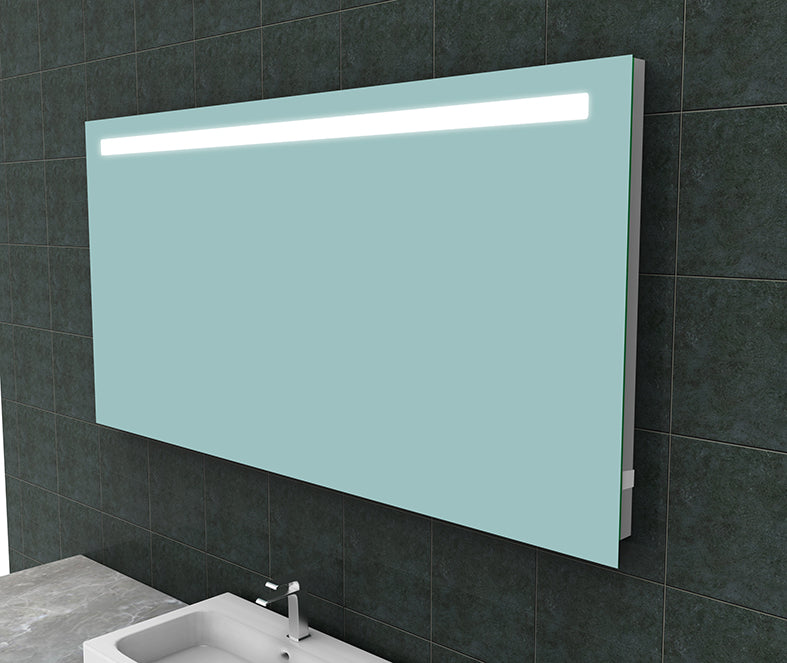 Eautigris spiegel rechthoek met led en stopcontact 160 x 80 cm