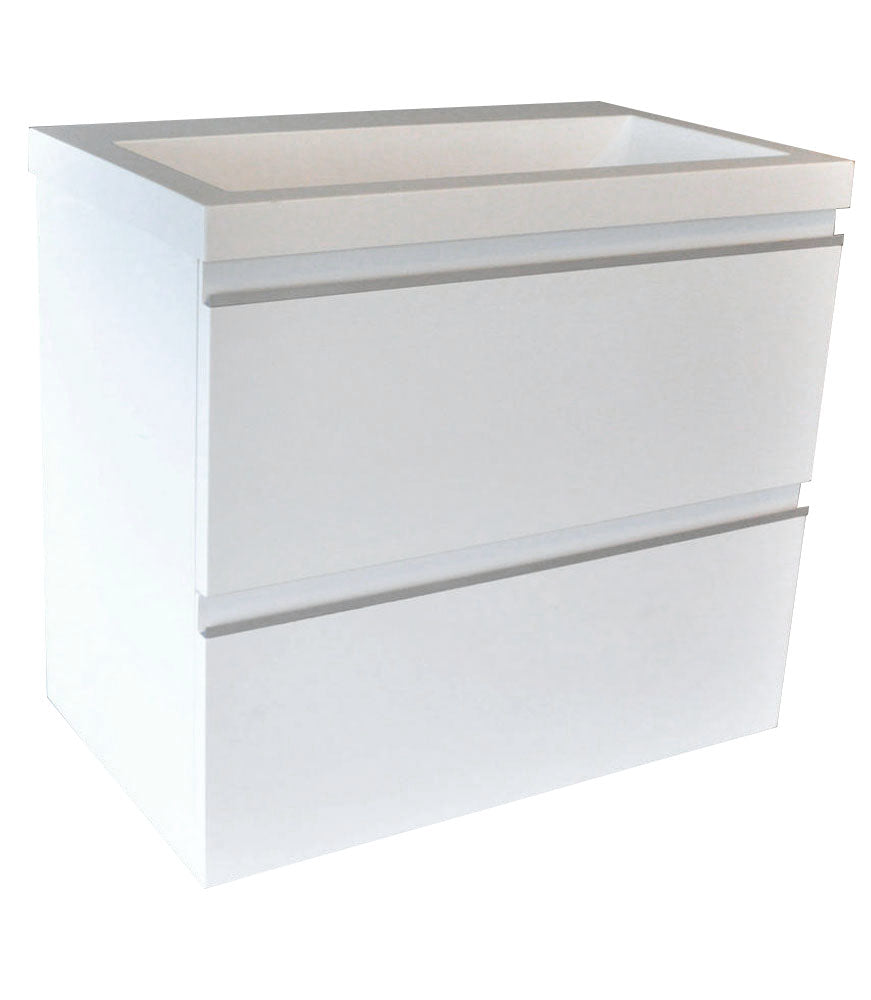 Eaushall onderkast 60 x 36 cm glans wit