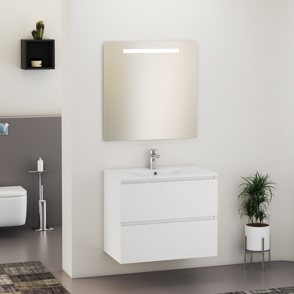 EausEPHIA compleet badmeubel  80cm mat wit