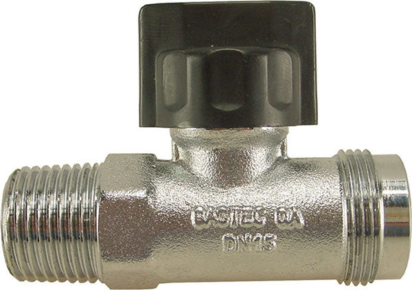 Eaugasaansluitkraan recht Gastec 1/2" bu x M24 bu