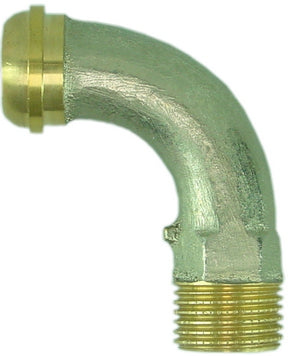 Eaum-527 radiator-aansluitbocht 1/2 vernikkeld