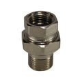 Eaurd-482 rad. koppeling 1/2'' recht vernikkeld