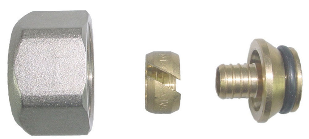 EautP-98 adaptors 16 x 2,0 Euro vernikkeld