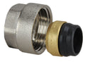 EautR-91/A adaptor 3/4''euro.x 15mm vernikkeld
