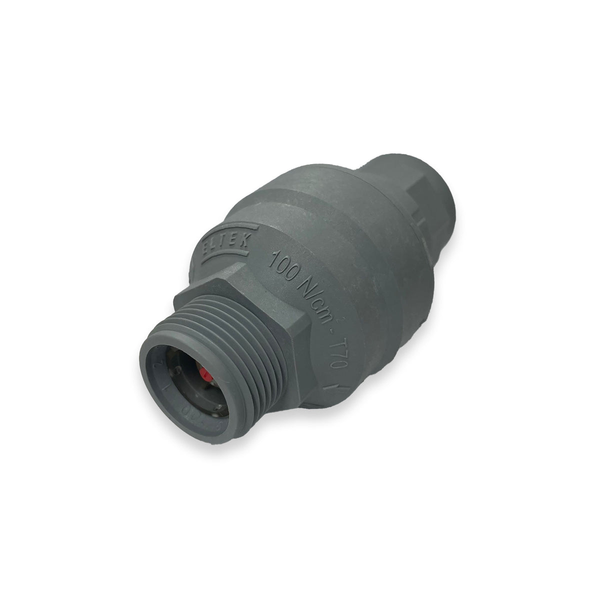 Eauwaterslot 3/4" bi x 3/4" bu grijs
