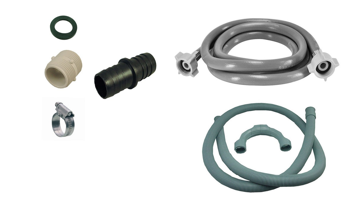 Eauwasm.verlengset rexre kxk 150cm zo.waterslot