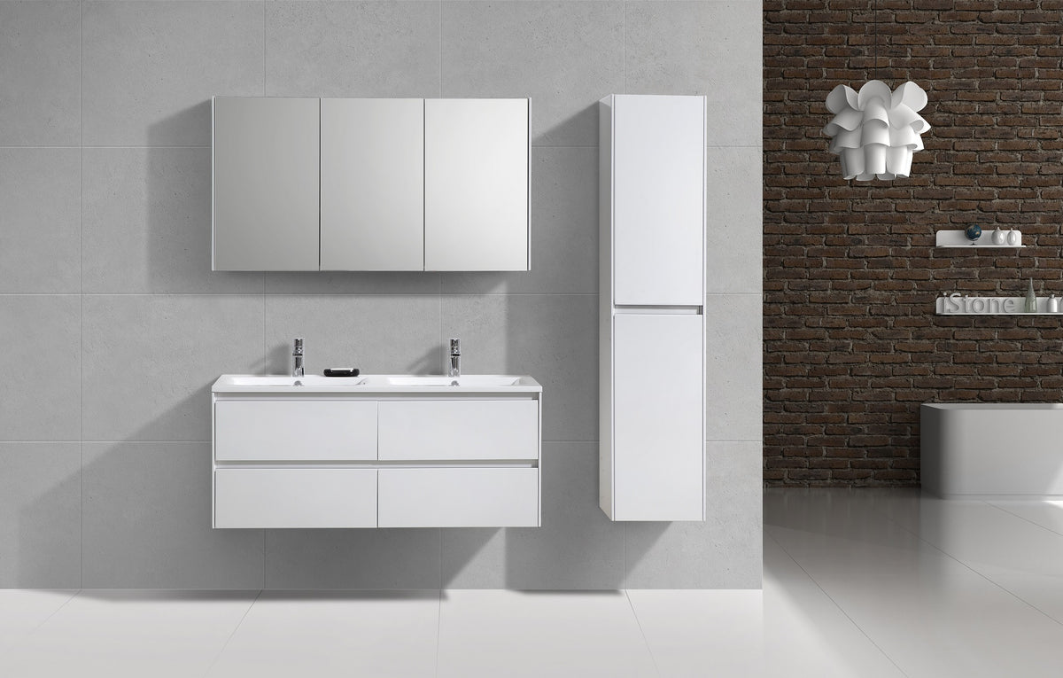Eaumurcia spiegelkast 120 cm hoogglans wit