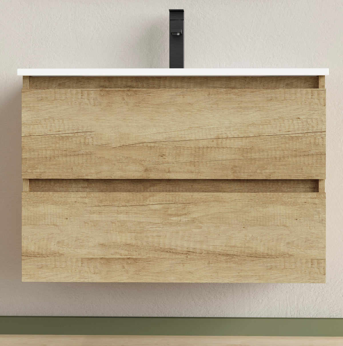 Eaurio onderkast 80 cm houtdecor