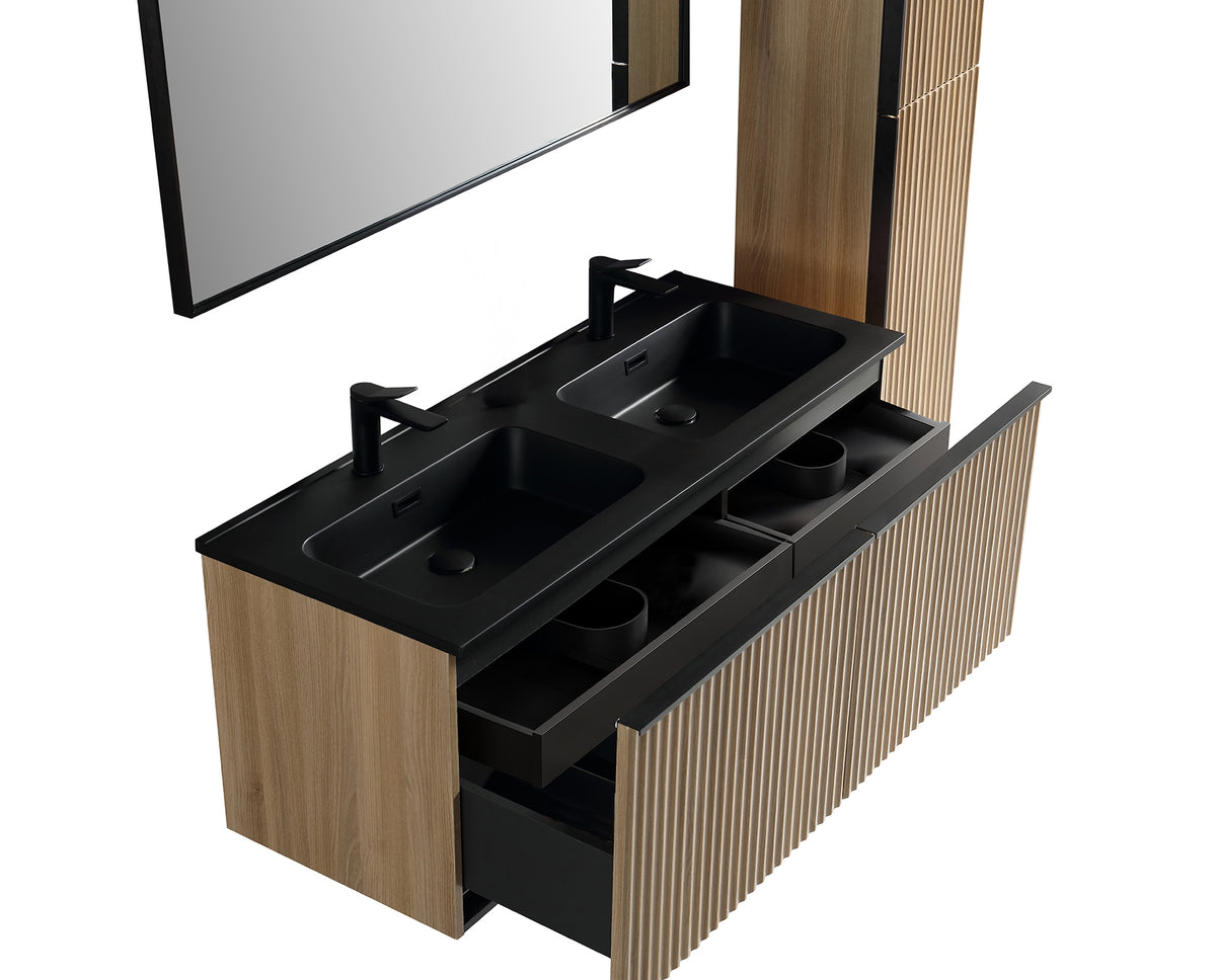 Eaubrunella onderkast 120 cm eik