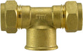Eaup-717 messing knel teestuk 15x3/8"binnen x15