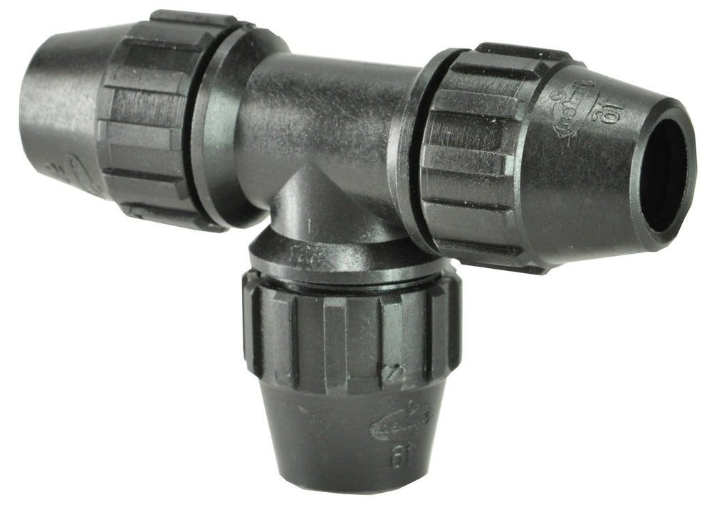 Eautyleenkoppeling t-stuk 16x16x16 mm