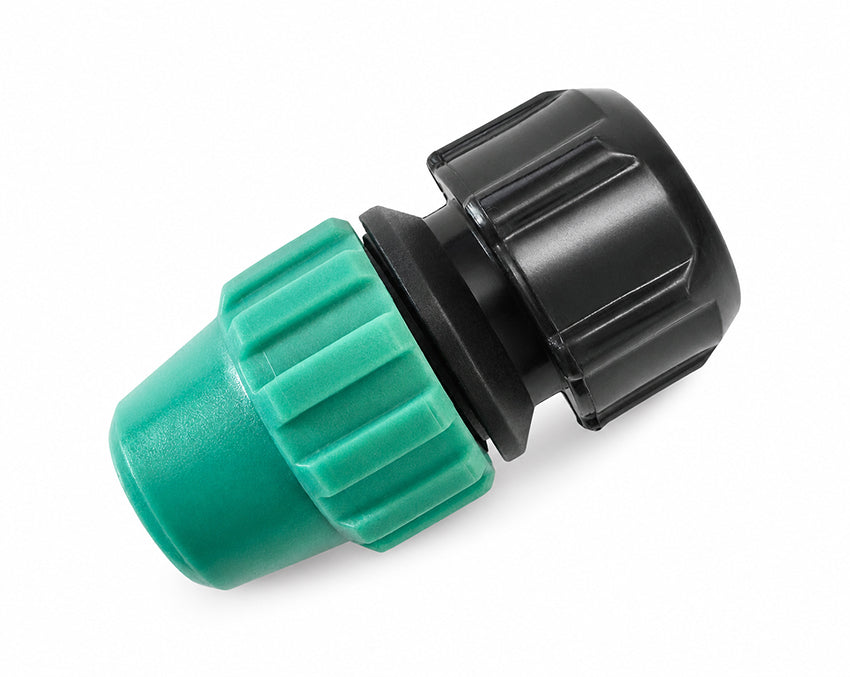 Eautyleenkoppeling overgangsstuk 16 mm x1/2" binnendraad