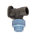 Eautyleenkoppeling muurplaat KIWA 20 mm x 1/2" binnendraad