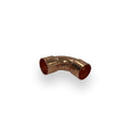 Eaubocht roodkoper 22 x 22 mm 90 graden