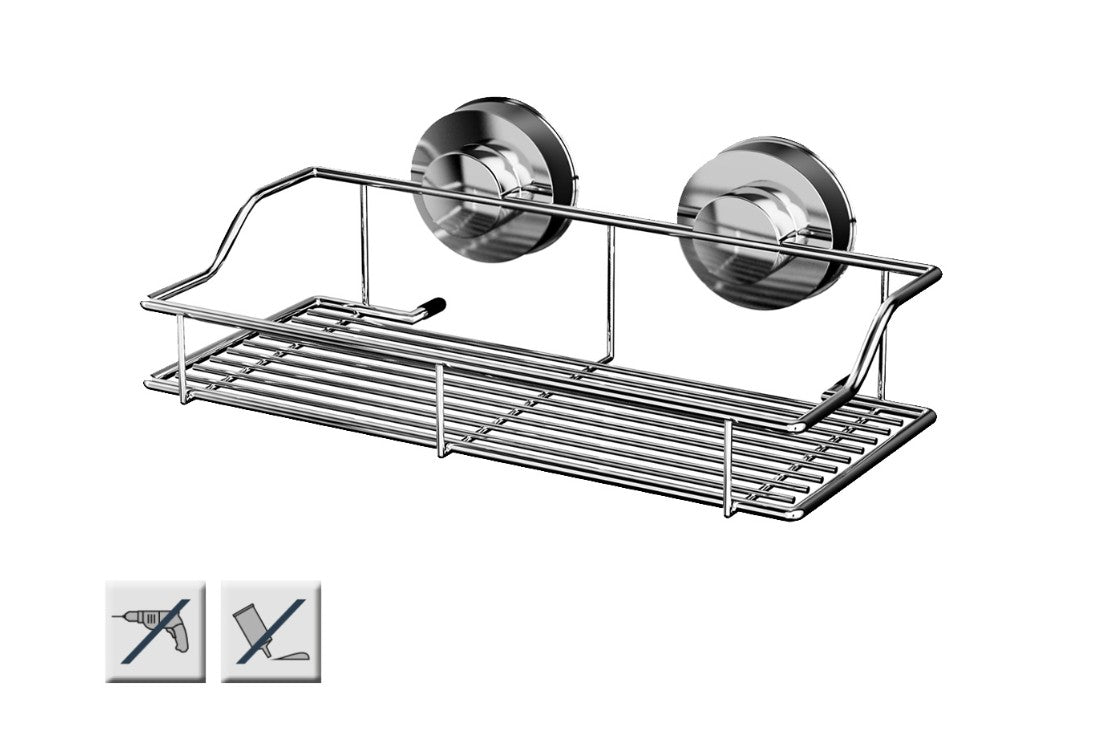 Eaudoucherekje  250 x 95 x 142 mm chroom