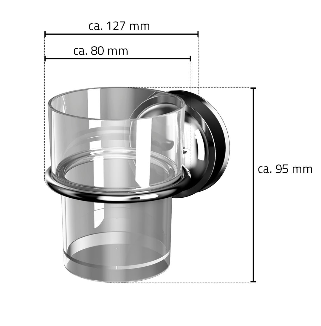 Eaubeker 80 x 127 x 95 mm chroom