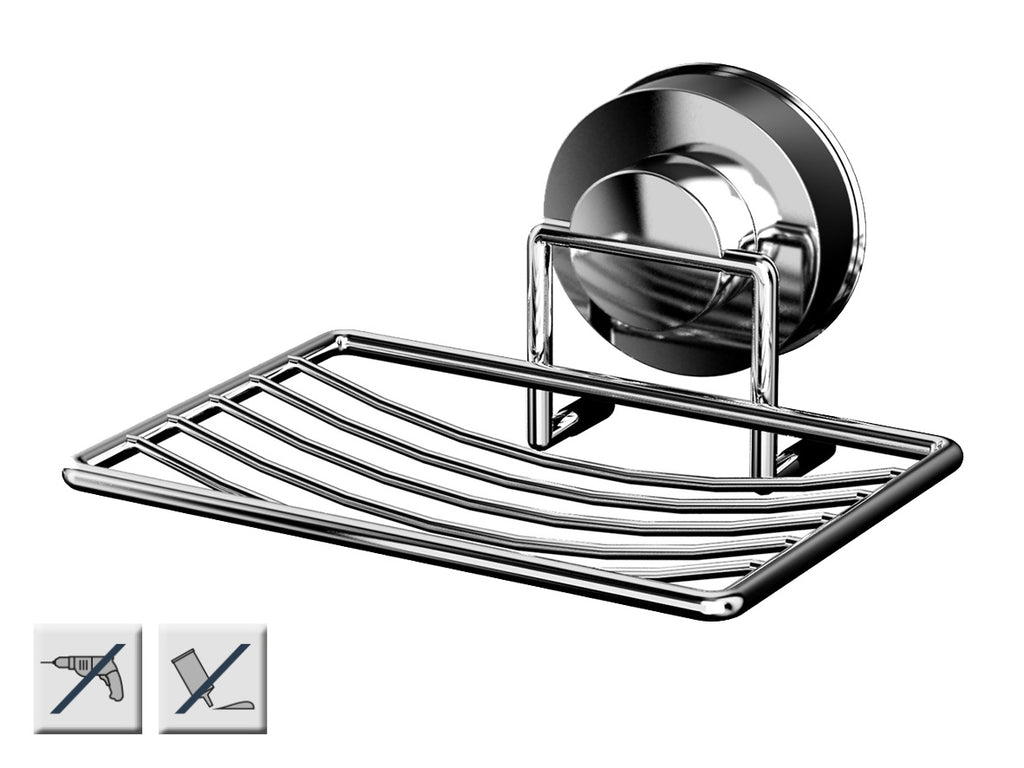Eauzeepschaal  130 x 80 x 122 mm chroom